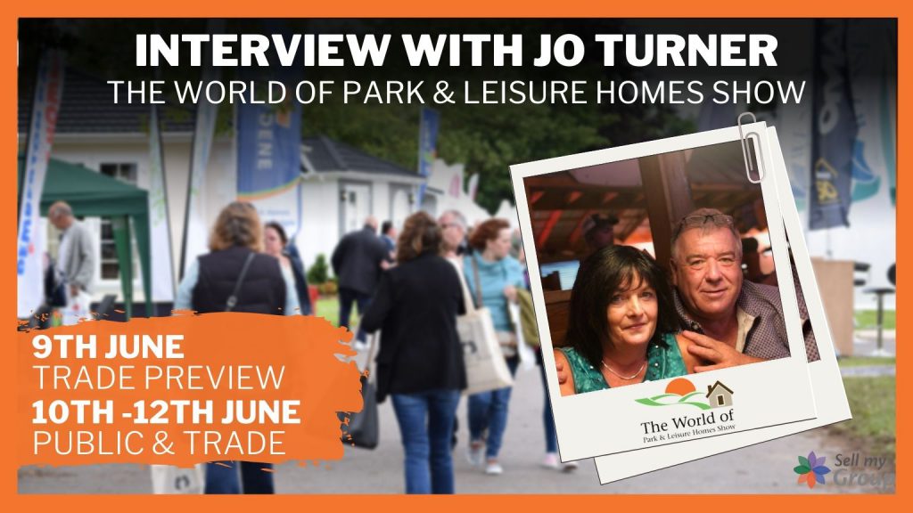 Jo Turner from The World of Park & Leisure Home Shows