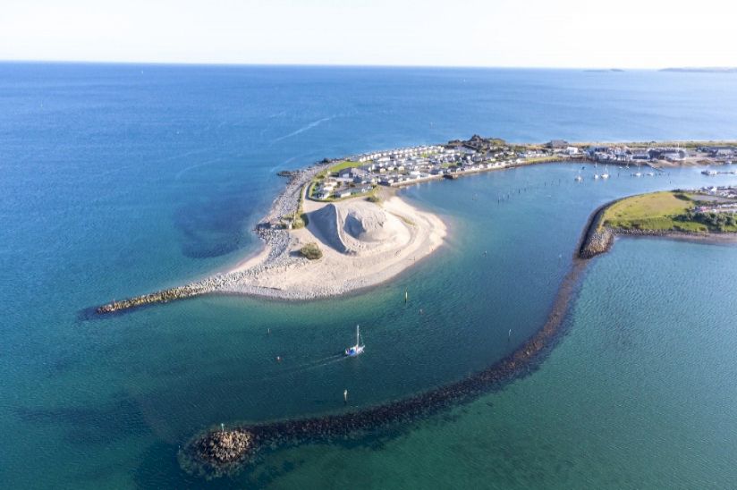 Gimblet Rock Holiday Park Aerial Gimblet Rock Holiday Park Aerial