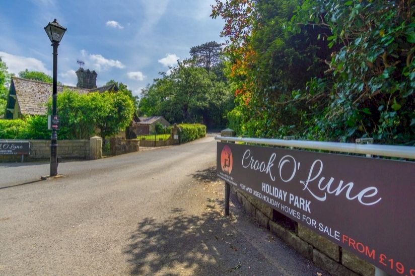 Crook O'Lune Holiday Park Entrance Crook O'Lune Holiday Park Entrance