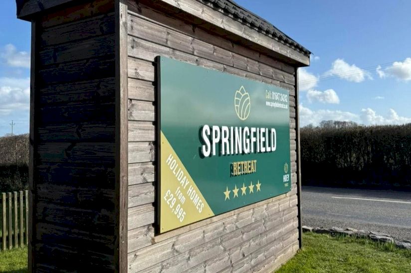 Springfield Retreat Lodge Park Entrance Springfield Retreat Lodge Park Entrance