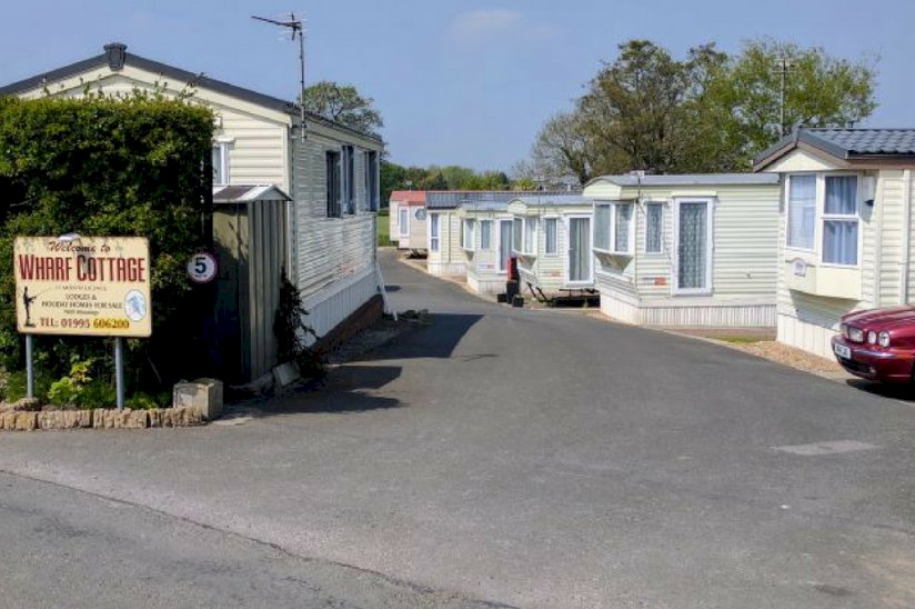 Wharf Cottage Holiday Park Entrance Wharf Cottage Holiday Park Entrance