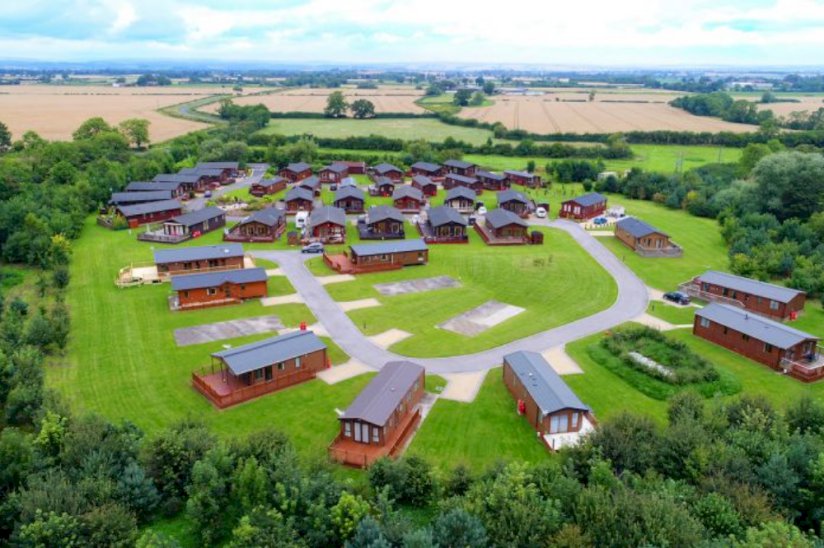 Malton Grange Lodges, Malton aerial view Malton Grange Lodges, Malton aerial view