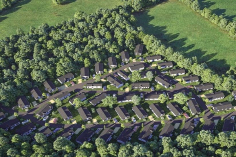 Outhill View Aerial Outhill View Aerial