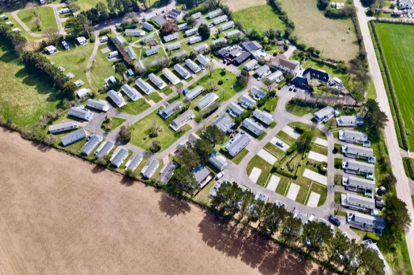 St Agnes Holiday Park Aerial St Agnes Holiday Park Aerial