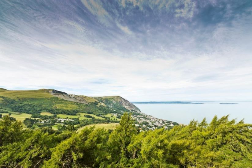 Craiglwyd Hall Caravan Park, Conwy, North Wales Craiglwyd Hall Caravan Park, Conwy, North Wales