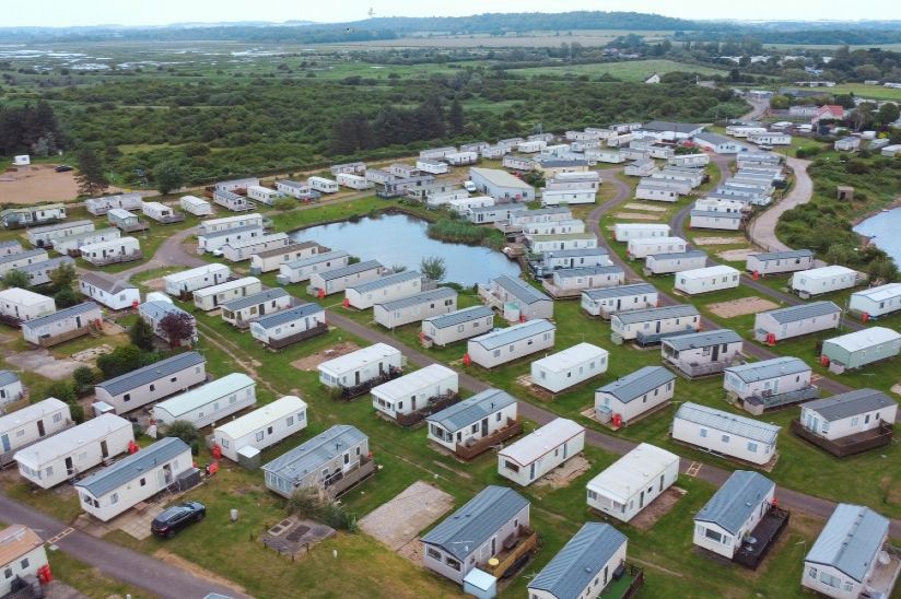 Snettisham Holiday Park Aerial Snettisham Holiday Park Aerial