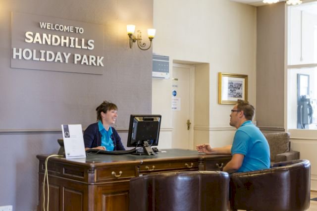 Sandhills holiday Park Reception, Christchurch Sandhills holiday Park Reception, Christchurch