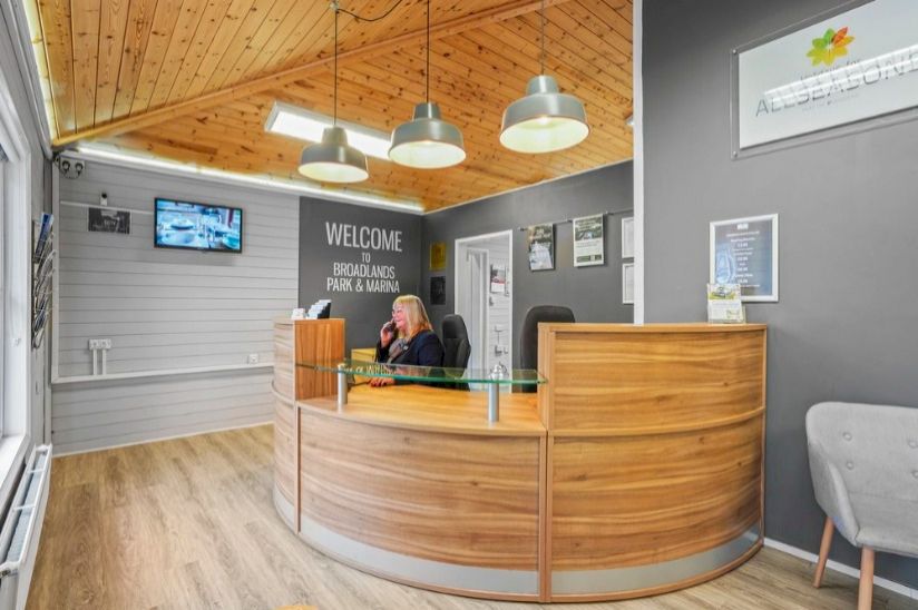Broadlands Park and Marina Reception Broadlands Park and Marina Reception