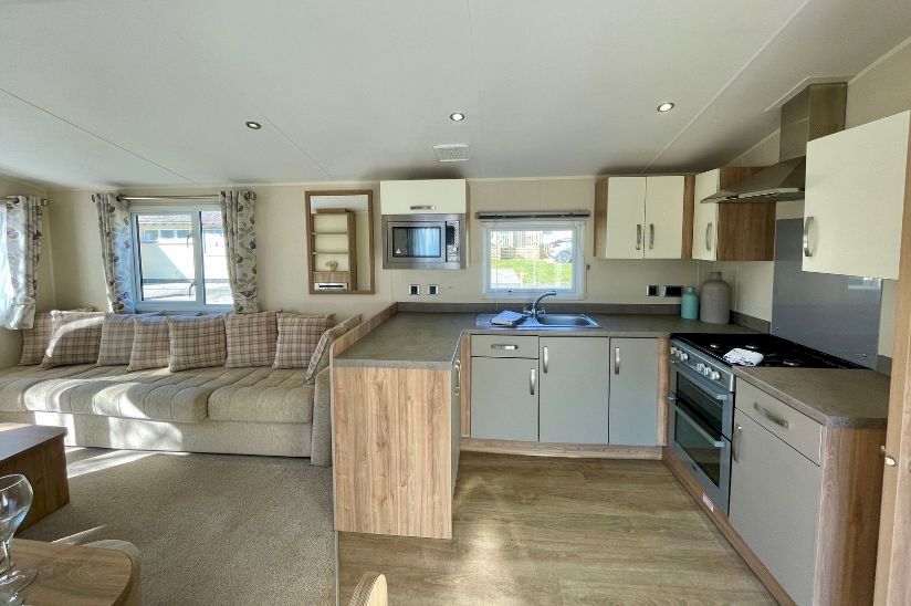 Open-plan living area Open-plan living area