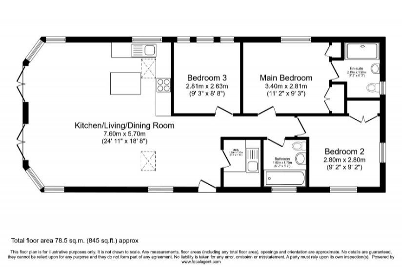 Three Bed Prestige Navigator (48x20) 2022 Three Bed Prestige Navigator (48x20) 2022