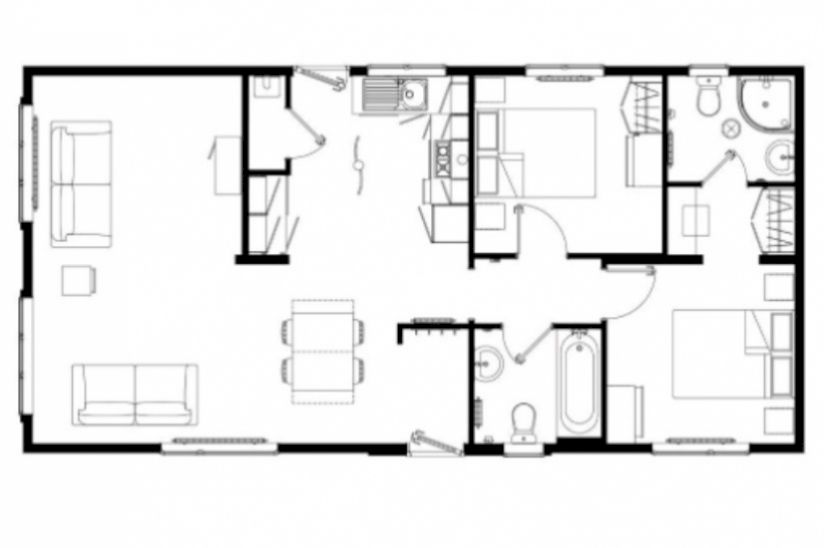 Two Bed Omar Westbury (37x20) Two Bed Omar Westbury (37x20)