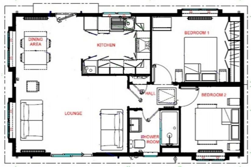 Two Bed Omar Image (32x20) Two Bed Omar Image (32x20)