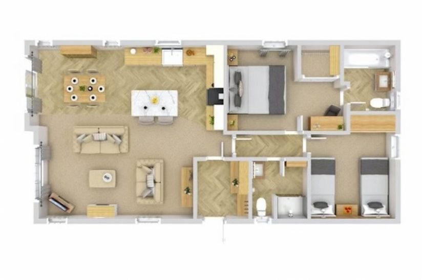 Two Bed Atlas Debonair (40x20) Two Bed Atlas Debonair (40x20)