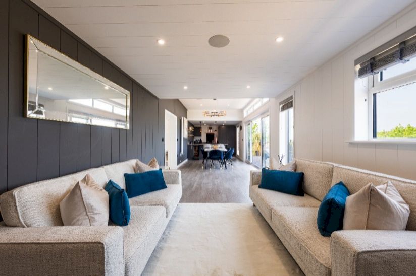 Two Bed Bespoke Sky Fall Lodge (45x22) Two Bed Bespoke Sky Fall Lodge (45x22)