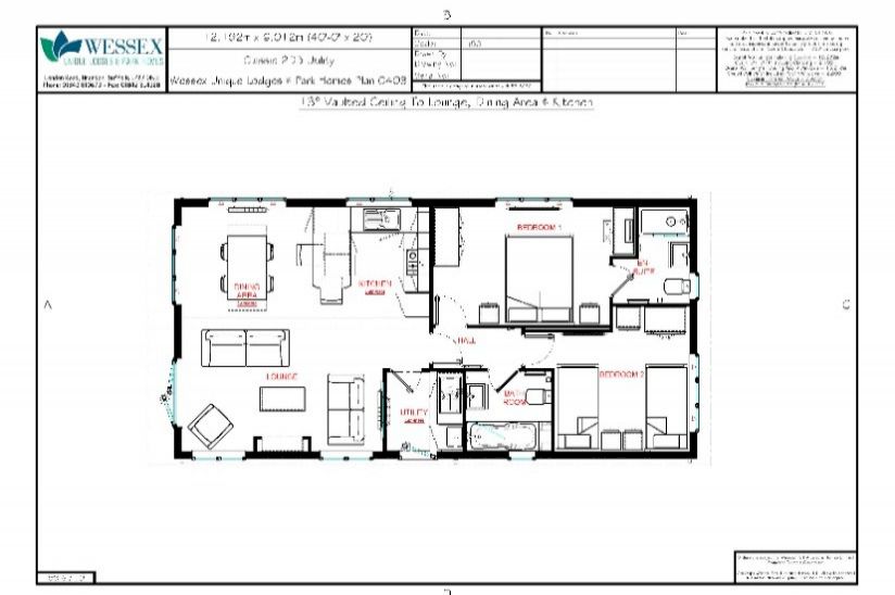 Two Bed Wessex Classic (40x20) Two Bed Wessex Classic (40x20)