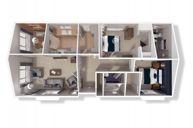 Two Bed Willerby Charnwood (45x20) Two Bed Willerby Charnwood (45x20)