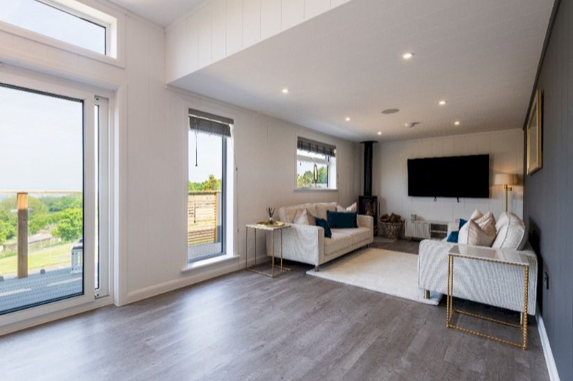 Two Bed Bespoke Sky Fall Lodge (45x22) Two Bed Bespoke Sky Fall Lodge (45x22)