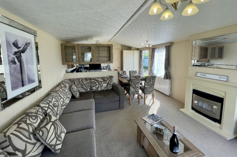 Open-plan living area Open-plan living area