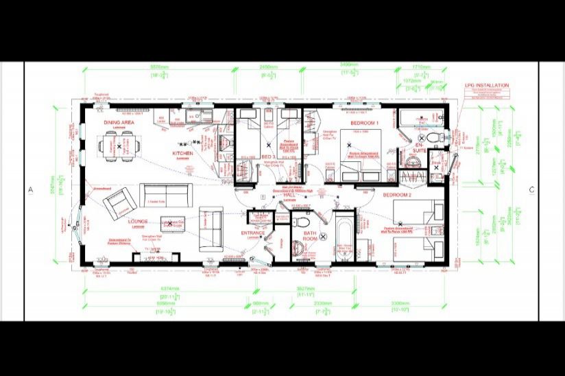 Two Bed Woodland Lodge (45x20) Two Bed Woodland Lodge (45x20)