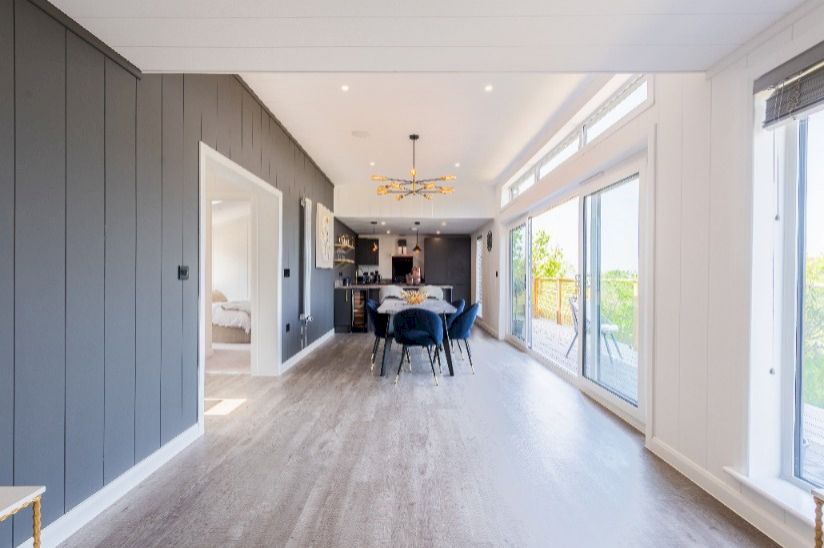 Two Bed Bespoke Sky Fall Lodge (45x22) Two Bed Bespoke Sky Fall Lodge (45x22)