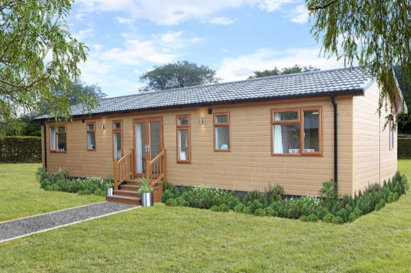 Two Bed Woodland Lodge (45x20) Two Bed Woodland Lodge (45x20)