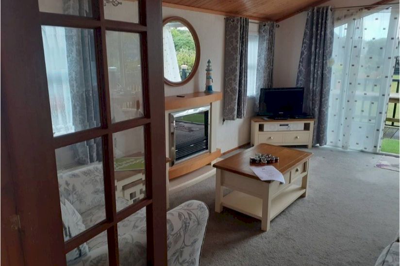 Pre-Loved Luxury Lodge includes decking Pre-Loved Luxury Lodge includes decking